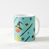 Halloween Witchy Seamless Theme Kaffeetasse (VorderseiteRechts)