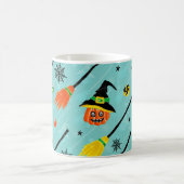 Halloween Witchy Seamless Theme Kaffeetasse (Mittel)