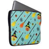 Halloween Witchy Seamless Theme Laptopschutzhülle (Vorne Rechts)