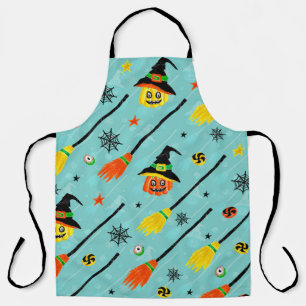 Halloween Witchy Seamless Theme Schürze
