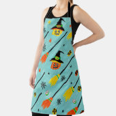 Halloween Witchy Seamless Theme Schürze (InSitu)