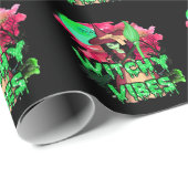 Halloween Witchy Vibes Geschenkpapier (Rolleneckpunkt)
