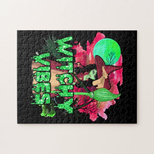 Halloween Witchy Vibes Puzzle (Horizontal)