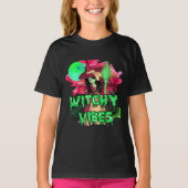 Halloween Witchy Vibes T-Shirt (Vorderseite)