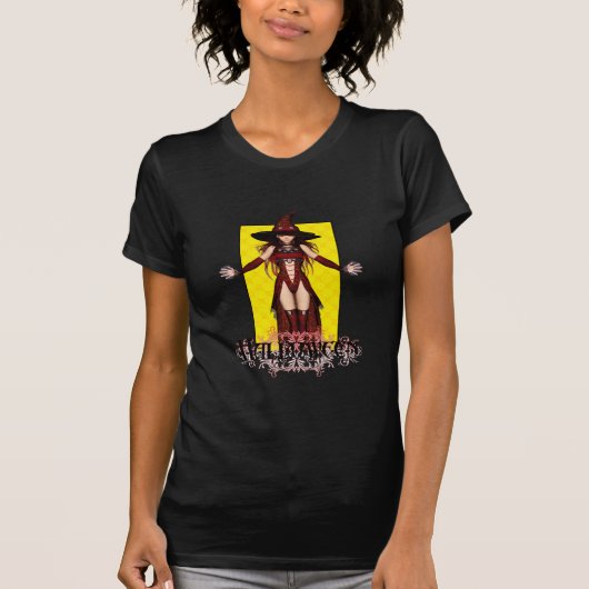 Halloween Wittasy Artwork Design 5 T-Shirt (Vorderseite)