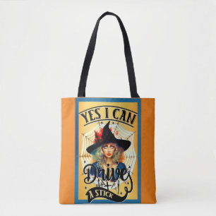 Halloween Witth Tote Bag Tasche