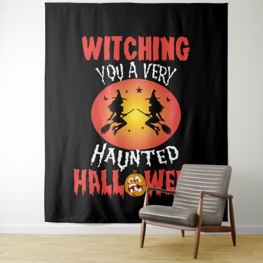 Halloween Wittling BACKDROP Wandteppich (Beispiel)