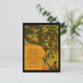 Halloween Wittling Time Postkarte (Stehend Vorderseite)