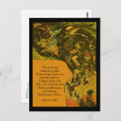 Halloween Wittling Time Postkarte (Vorne/Hinten)