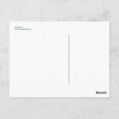 Halloween Wittling Time Postkarte (Rückseite)