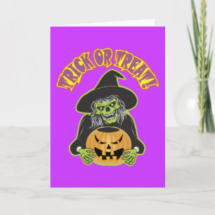 Halloween Witwe Skull Karte