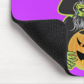 Halloween Witwe Skull Mousepad (Ecke)