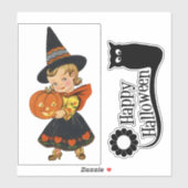 Halloween Witz Aufkleber (Blatt)