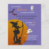 Halloween Witz Babydusche Gespenster Fledermäuse E (Vorderseite)