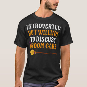 Halloween Witz für Frauen Wiccan 4 T-Shirt