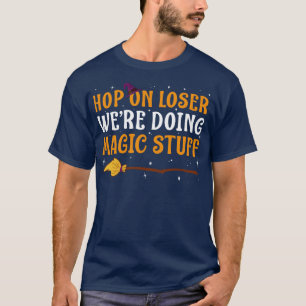Halloween Witz für Frauen Wiccan Magie T-Shirt