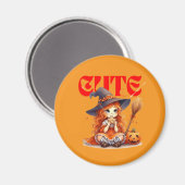 Halloween Witz Magnet (Vorderseite/Rückseite)