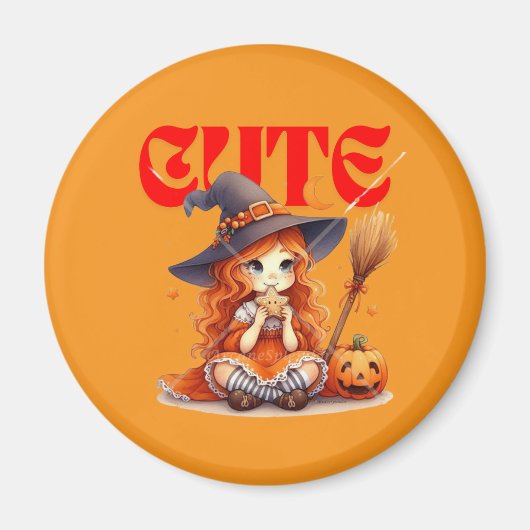Halloween Witz Magnet (Vorne)