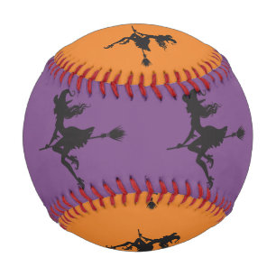 Halloween Witz Riding Broom Thunder_Cove Baseball