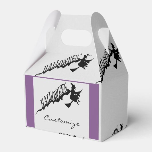 Halloween Witz Riding Broom Thunder_Cove Geschenkschachtel (Vorderseite)