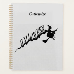 Halloween Witz Riding Broom Thunder_Cove Planer