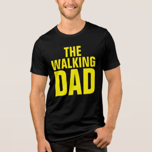 HALLOWEEN WITZIG, DER WANDERNDE VATER Tri-Blend SHIRT