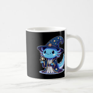 Halloween Wizard Funny Axolotl Kaffeetasse