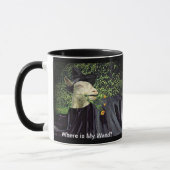 Halloween Wizard Goat Tasse (Links)