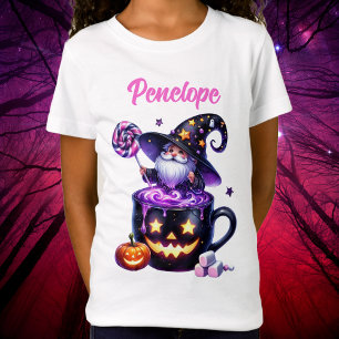 Halloween Wizard in Pumpkin Tasse Lollipop Magie T-Shirt