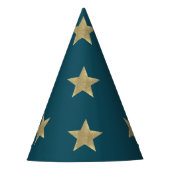 Halloween Wizard Magician Merlin Partyhütchen (Vorderseite)