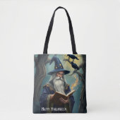 Halloween Wizard Tasche (Vorderseite)
