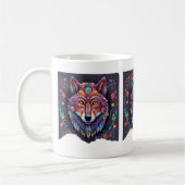 Halloween Wolf Alebrije Kaffeetasse (Links)