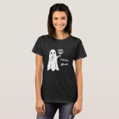 Halloween Women's Funny Ghost T-Shirt (Vorne ganz)