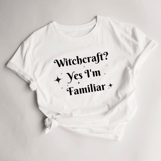 Halloween Womens Witchcraft T - Shirt - Textangebo