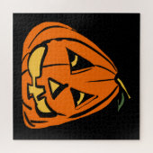 Halloween Wonky Pumpkin Puzzle (Horizontal)