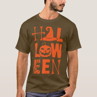 Halloween Word Art T-Shirt