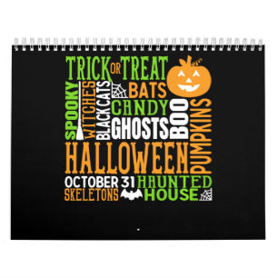 Halloween Word Jumble Niedlich Spirit Pumpkin Kalender