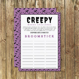 Halloween Words Challenge Game | Word Games