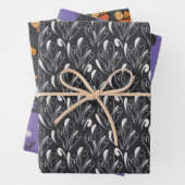 Halloween Wrapping Paper Bundle Geschenkpapier Set (Beispiel)