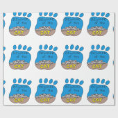 Halloween Wrapping Paper, Cat Geschenkpapier (Flach)