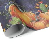 Halloween Wrapping Paper - Design 1 Geschenkpapier (Rolleneckpunkt)