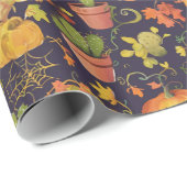 Halloween Wrapping Paper - Design 2 Geschenkpapier (Rolleneckpunkt)