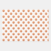 Halloween Wrapping Paper Flat Sheet Set 3 Geschenkpapier Set (Vorderseite 3)