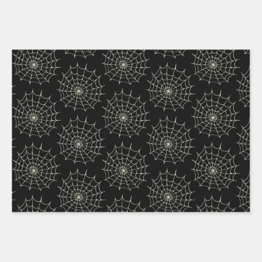 Halloween Wrapping Paper Flat Sheet Set 3 Geschenkpapier Set (Vorderseite 2)