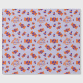 Halloween-Wrapping Paper für Trick-oder-Leckerei-K Geschenkpapier (Flach)