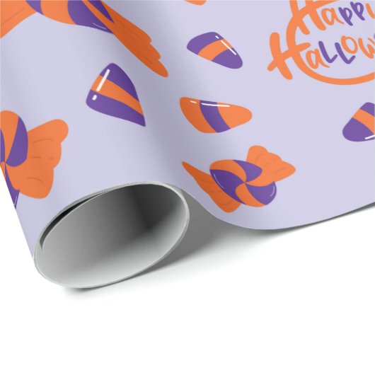 Halloween-Wrapping Paper für Trick-oder-Leckerei-K Geschenkpapier (Rolleneckpunkt)