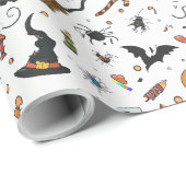 Halloween Wrapping Paper Geschenkpapier (Rolleneckpunkt)