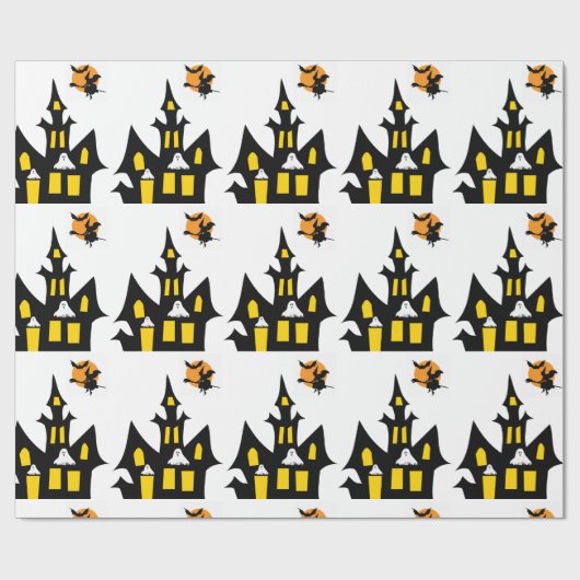 Halloween Wrapping Paper Geschenkpapier (Flach)