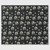 Halloween Wrapping Paper Geschenkpapier (Flach)