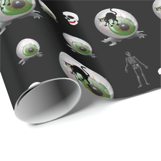 Halloween Wrapping Paper Geschenkpapier (Rolleneckpunkt)
